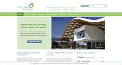 Desktop Screenshot of circularecology.com